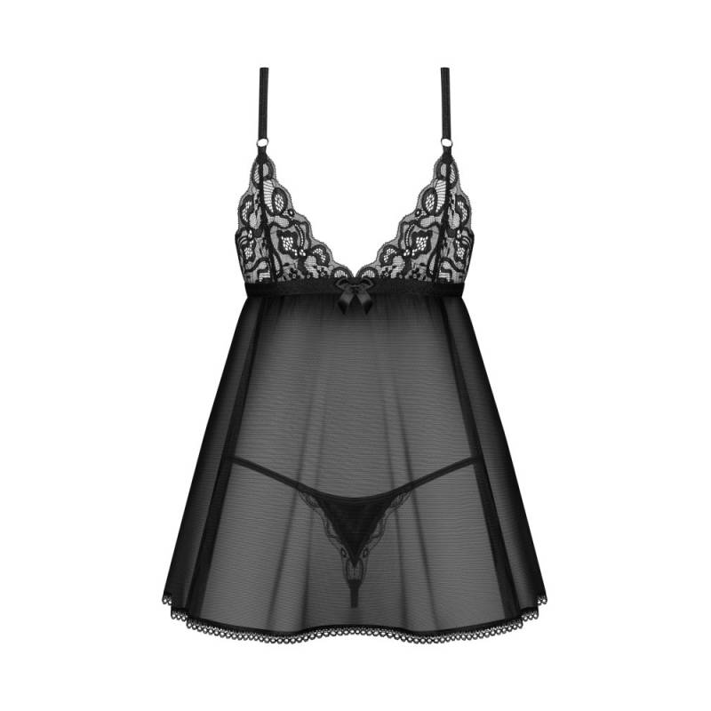Blomentis babydoll & thong  M/L