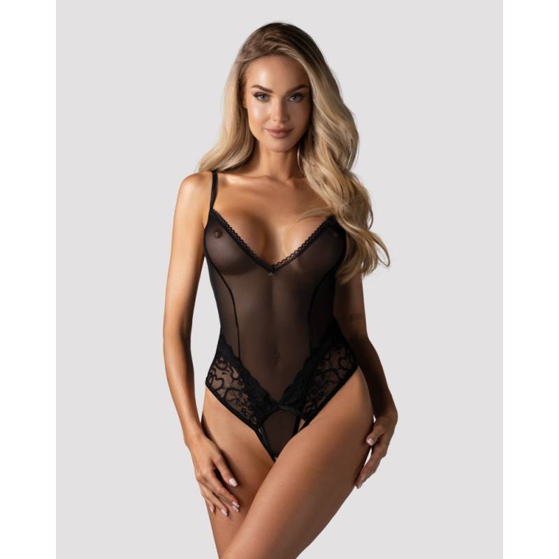 Blomentis crotchless teddy   XS/S