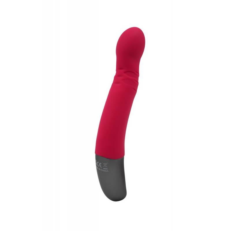TITANZ 8 SILICONE RECHARGEABLE VIBRATOR IN PINK"