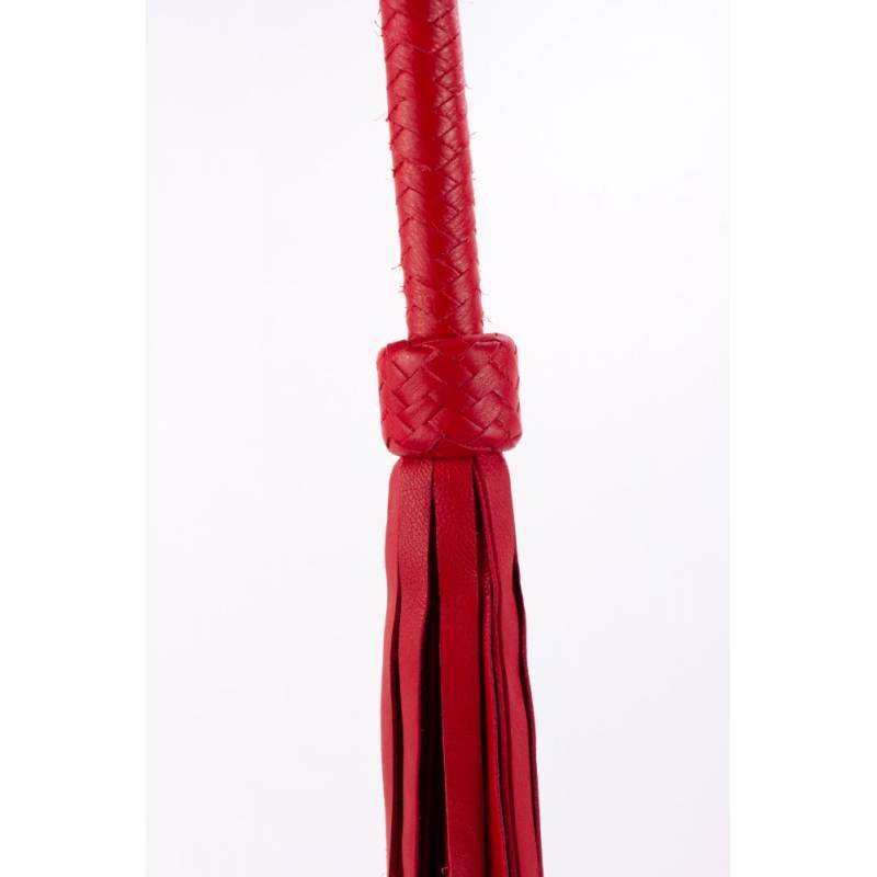 Softy Handle Calf Leather Tails Red