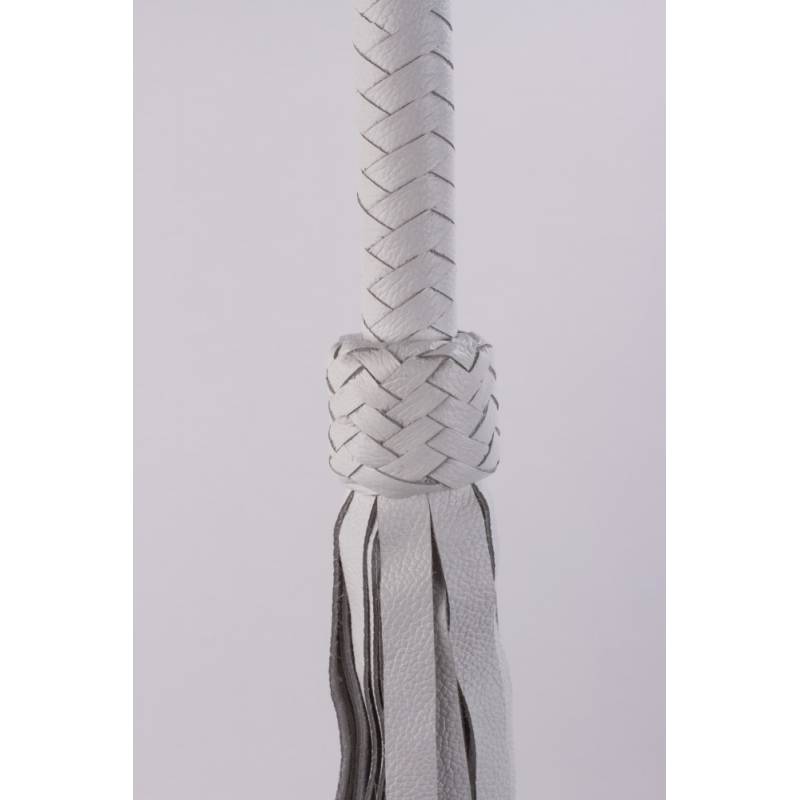 Softy Handle Calf Leather Tails White