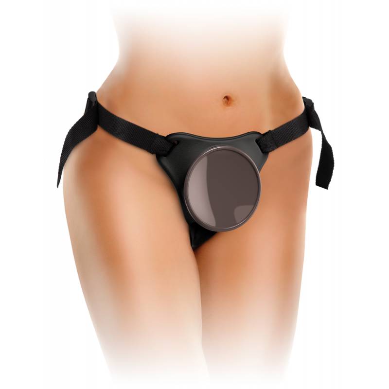 Comfy Body Dock Strap-On Harness Black/ Dark Brown