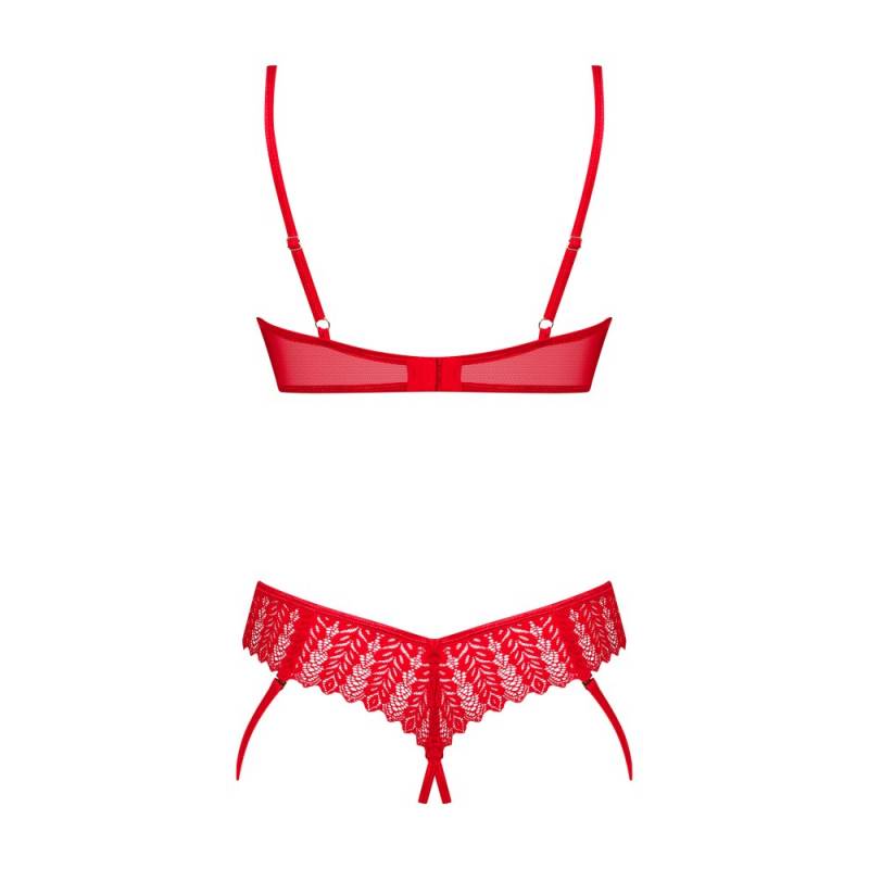 Ingridia 2-pcs crotchless set  M/L