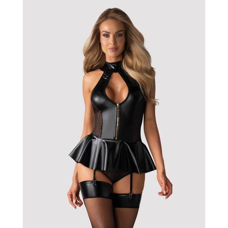 859-COR-1 corset & panties  S/M