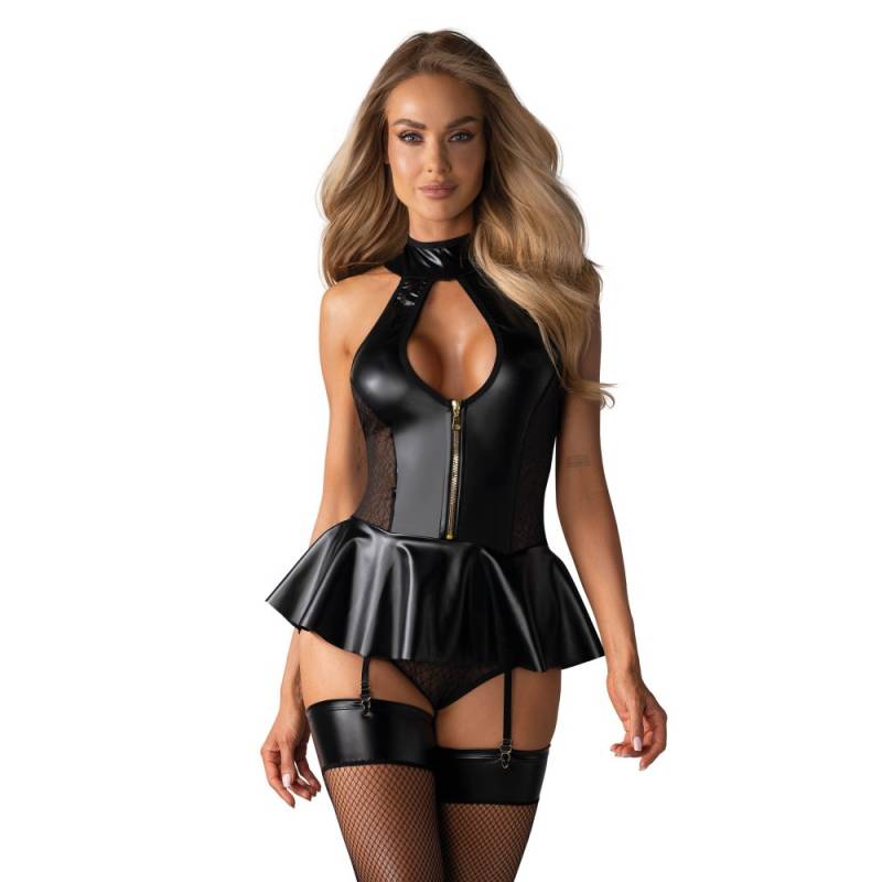 859-COR-1 corset & panties  S/M