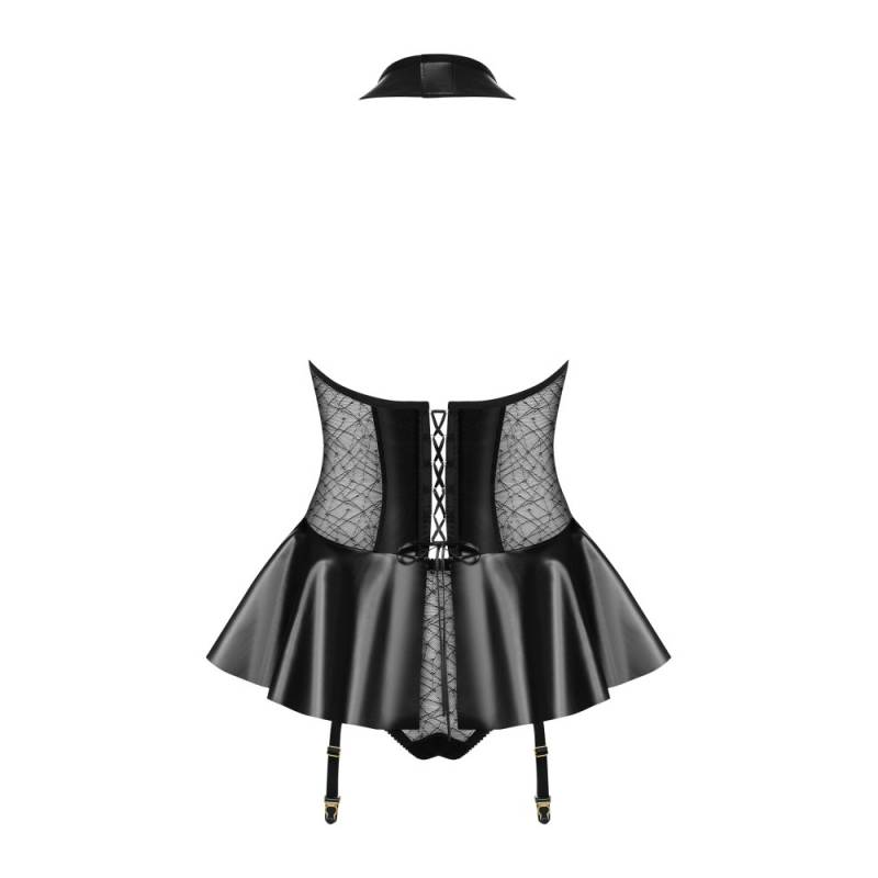 859-COR-1 corset & panties  S/M