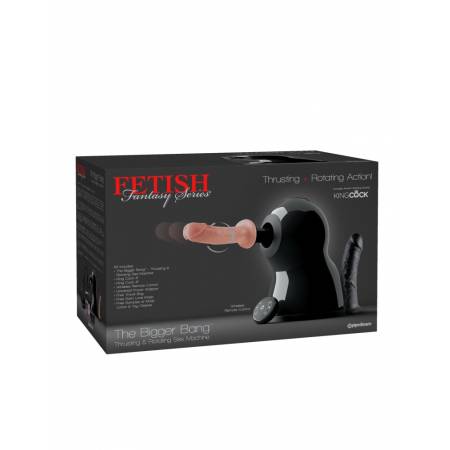 The Bigger Bang Thrusting & Rotating Sex Machine Black/Light