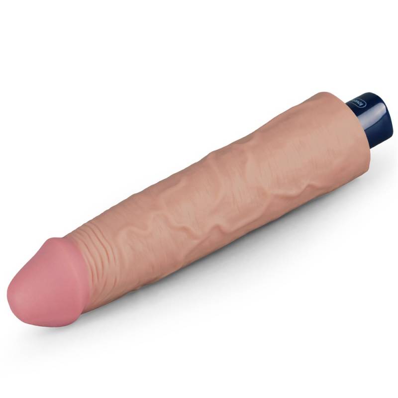 9.5 REAL SOFTEE Rechargeable Vibrating Dildo(Flesh)"