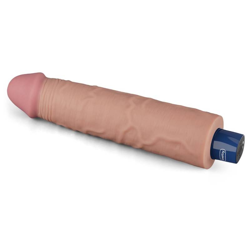 9.5 REAL SOFTEE Rechargeable Vibrating Dildo(Flesh)"