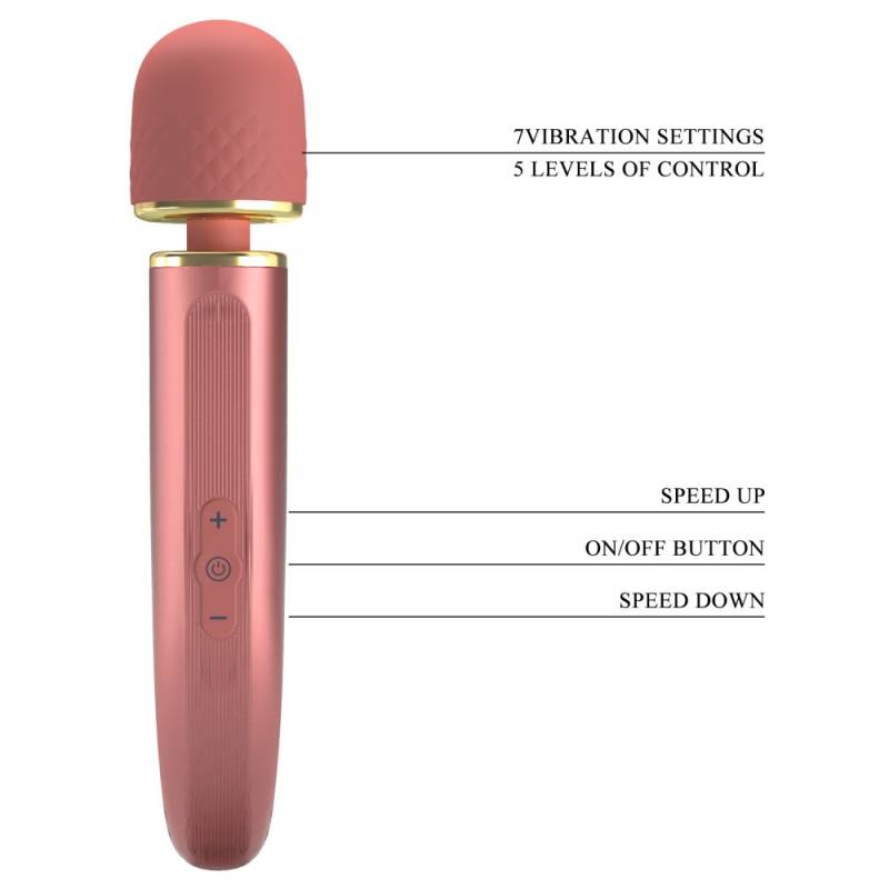 Pretty Love Interesting Massager Rose