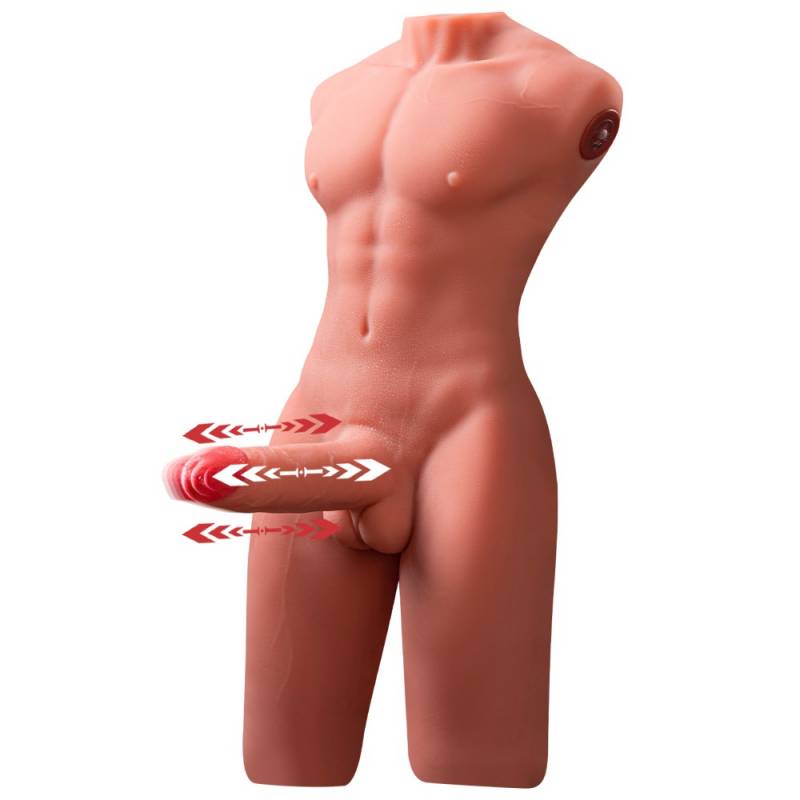 Jason Body Ass Masturbator and Dildo Thrusting