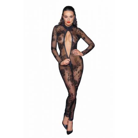 Long tulle overall with 3 way zipper - XL