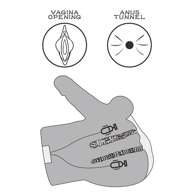Streetgirl's Dual Motor Sensation Pulse With Dildo