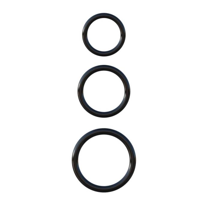 Fantasy C-Ringz Silicone 3-Ring Stamina Set