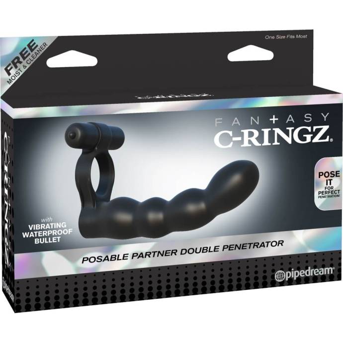 Fantasy C-Ringz Posable Partner Double Penetrator