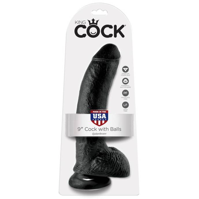 King Cock 9 inch Cock With Balls