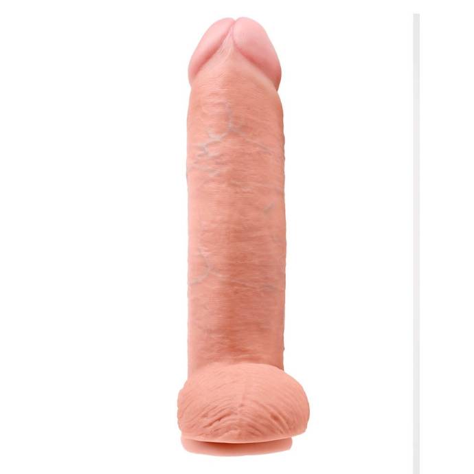 King Cock 12 inch Cock With Balls