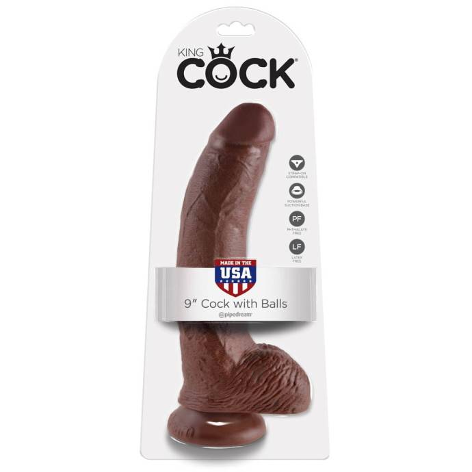 King Cock 9 inch Cock With Balls