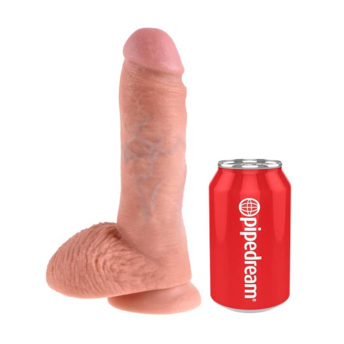King Cock 8 inch Cock With Balls