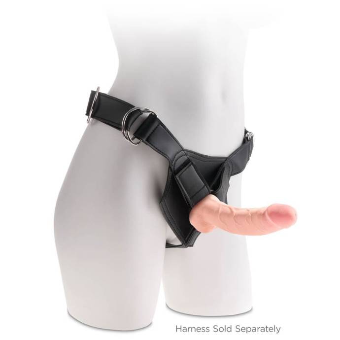 King Cock Plus 8" Triple Density Fat Cock with Balls